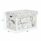 Bankers Box At Play Toy Box - Sport-Fastfold assembly - Features our FastFold quick and easy assembly with strong single wall, double bottom construction