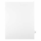Mark Maker Legal Exhibit Index Tab White Single Tabs, 1/15th Cut, Letter Size, No Holes, Number 13, 25 Pack-White Single Tabs, 1/15th Cut
