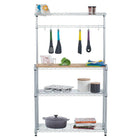 TRINITY EcoStorage Baker's Rack, Chrome (TBFZ-1501)-Sustainable, renewable resources are used in its production