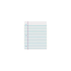 Trend Enterprises Notebook Paper Wipe-Off Charts - 15 Pack-Size: 28"(L) x 22"(W)