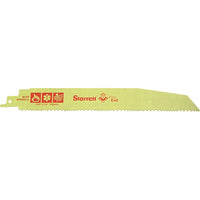 Starrett King Cut Fire, Rescue & Demolition Reciprocating Blades, Bi-Metal, 10-14 Tpi, 9" L x 3/4" W, 15 Pack-Length: 9"