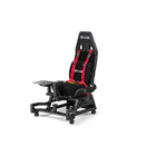 Next Level Racing Flight Seat Pro - Black-Features a center HOTAS mounting pole with height and angle adjustment, compatible with major brands