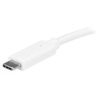 StarTech USB-C Multiport Adapter for Laptops, Silver/White-Expand the connectivity of your MacBook Pro, MacBook, Chromebook or other USB-C enabled laptop
