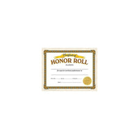 Trend Enterprises 8 1/2" x 11"Certificate of Honor Roll, 180 Pack (T-11307)-Size: 8 1/2"(L) x 11"(W)