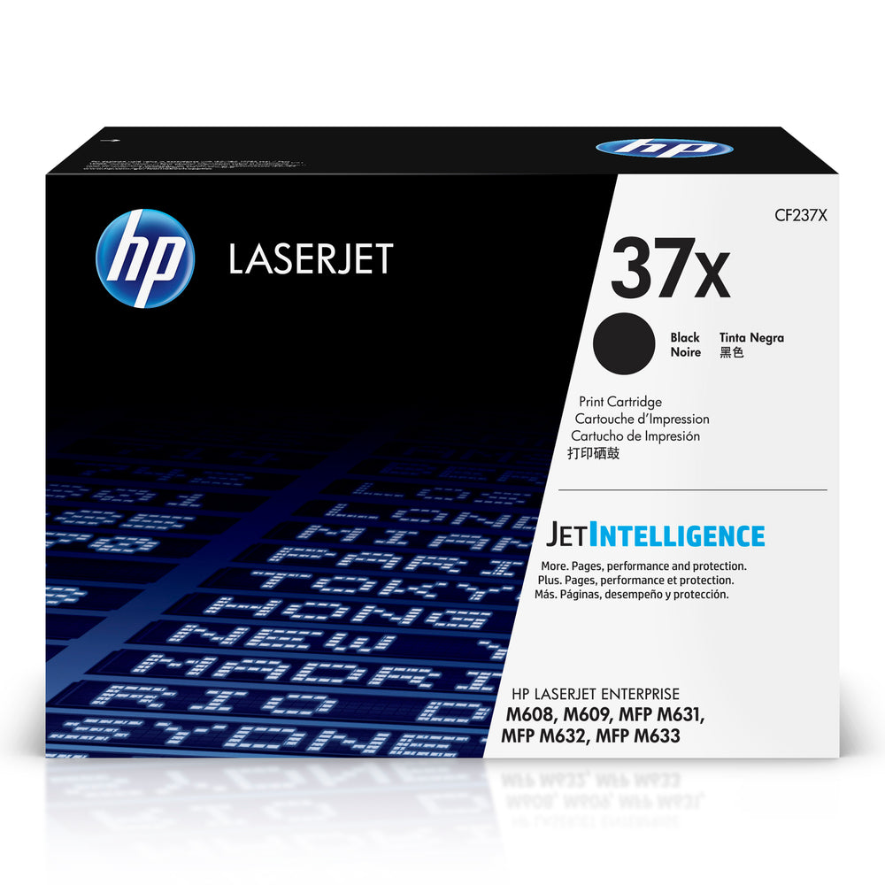 HP LaserJet 37X CF237Y ブラックトナー 2個セット HP 37X (CF237X) Black High Yield Original LaserJet Toner Cartridge