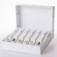 Roy Kirkham Set of 6 Teaspoons, Butterfly Garden-Made in England by Roy Kirkham