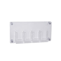 Azar Four-Pocket Trifold Wall Mount Brochure Holder (105580)-Brochure Holder