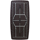 Flash Furniture 32.5"W x 67.5"L Rattan Plastic Folding Table (DADYCZ172)-Seats up to 6 Adults