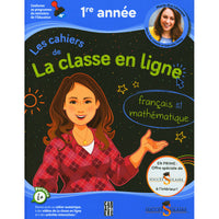 Caractere Online Class Workbooks - 1st Grade (French Only)-Educational workbook