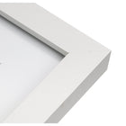 Gry Mattr Wood Photo Frame without Mat - White - 5" x 7"-Matte White Wood Frame
