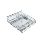 Azar Displays Adjustable Slanted Gravity Fed Tray, 2 Pack (225899)-Counter top displays