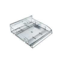 Azar Displays Adjustable Slanted Gravity Fed Tray, 2 Pack (225899)-Counter top displays