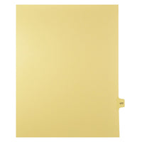 Mark Maker Legal Tabs - Letter Size - Buff - 1/15th cut - 25 tabs per package - 5 packages Pack - Number 177-Buff SingleTabs