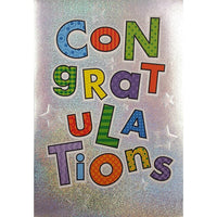 Rosedale 5" x 7" Congratulations Greeting Cards And Envelopes, 12 Pack (17400)-Printed on premium uncoated card stock