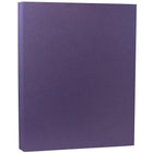 JAM Paper Matte Paper, 8.5 x 11, 28lb Dark Purple, 500 Pack (364412783B)-Size: 8-1/2" x 11"