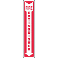Safety Signs and Identification, Fire & Emergency, Plastic, 90D, SBA015-Style - 90D