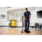 Rubbermaid Lobby Pro Upright Dust Pan - Black-Dimensions: 11.3" x 5"
