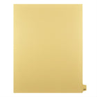 Mark Maker Legal Tabs - Letter Size - Buff - 1/25th cut - 25 tabs per package - 5 packages Pack - Number 150-Buff Single Tabs