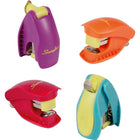 Swingline Tot Grip Mini Stapler-Available in 3 eye-catching and unique translucent colours† (teal, purple, blue)