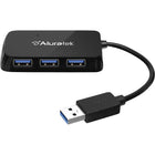 Aluratek 4-Port USB 3.0 Hub - USB Powered-Compliant with USB 3.0 specification