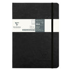 Clairefontaine Age-Bag "My Essential" Notebook, Dotted, 5-3/4" x 8-1/4", 184 Sheets, Black-184 numbered pages, table of content on 8 pages