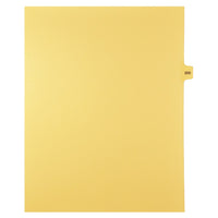 Mark Maker Legal Tabs - Letter Size - Buff - 1/15th cut - 25 tabs per package - 5 packages Pack - Number 200-Buff SingleTabs