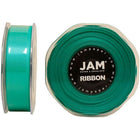 JAM Paper Double Faced Satin Ribbon, .88 Inch Wide x 25 Yards, Teal Blue, 2 Pack (807SAtibu25g)-Tiffany blue