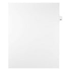Mark Maker Legal Exhibit Index Tab White Single Tabs, 1/25th Cut, Letter Size, No Holes, Number 131, 25 Pack-White Single Tabs, 1/25th Cut
