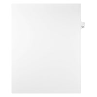 Mark Maker Legal Exhibit Index Tab White Single Tabs, 1/25th Cut, Letter Size, No Holes, Number 131, 25 Pack-White Single Tabs, 1/25th Cut