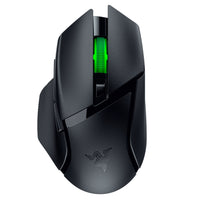 Razer Basilisk V3 X HyperSpeed Customizable Wireless Gaming Mouse-Iconic Ergonomic Form with 9 Customizable Controls: The mouse's signature shape perfectly supports different grips, while its numerous easy-access buttons allow for an endless combination of commands and macros