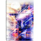 Designart Dancing in the City Street Art Canvas Artwork, (PT3609-3P)-Print