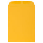 JAM Paper 9" x 12" Open End Catalog Envelopes, Sunflower Yellow, 100 Pack (212816063f)-Sunflower yellow