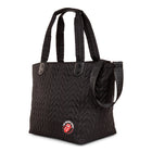 The Rolling Stones Iconic Collection Quilted Tote Bag - Black-Black