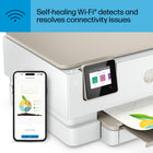 HP ENVY Inspire 7255e All-in-One Wireless Colour Inkjet Printer with Bonus 3 Months Instant Ink -HP Smart App - Print, scan and copy from your phone-whenever, wherever. Get additional advanced features for 24 months with HP+.