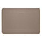 WeatherTech - Tapis anti-fatigue ComfortMat - Bordé - Tan-Conçu dans un souci d'ergonomie, ComfortMat a une épaisseur de 3/4" et aide à soulager les douleurs corporelles et articulaires afin que vous puissiez rester debout plus longtemps dans la cuisine, la buanderie, l'atelier, les bureaux debout - ou tout sol dur - sans vous sentir excessivement fatigué