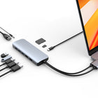 Hyper HD392 10 in 2 Viper USB-C Hub-Allows MacBook Pro/Air to connect to 2 x 4K HDMI extended displays (requires 2 x USB-C connection)