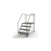 Tri-Arc Mobile Work Platform, 4 Step, 40" x 36" (WLWP143636SL)-Frame Material: Steel