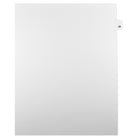 Mark Maker Legal Tabs - Letter Size - White - 1/25th cut - 25 tabs per package - 5 packages Pack - Number 29-White Single Tabs