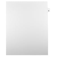 Mark Maker Legal Tabs - Letter Size - White - 1/25th cut - 25 tabs per package - 5 packages Pack - Number 29-White Single Tabs