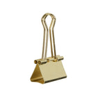 JAM Paper Binder Clips, Medium, 32 mm, Gold, 15 Pack (339BCgo)-15 pack