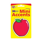 Trend Enterprises Mini Accents Apple, 216 Pack (T-10501)-Theme/design: Apple