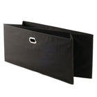 Winsome Torino Folding Fabric Baskets, Black, 2 Pack (22222)-Made from black fabric