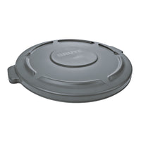 Rubbermaid Brute Container Lid - For 32 Gallon Brute Waste Container - Grey-22" Diameter