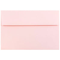 JAM Paper A8 Invitation Envelopes, 5.5 x 8.125, Baby Pink, 1000 Pack (155629B)-Light baby pink