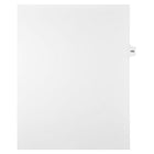 Mark Maker Legal Exhibit Index Tab White Single Tabs, 1/15th Cut, Letter Size, No Holes, Number 185, 25 Pack-White Single Tabs, 1/15th Cut
