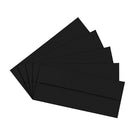 JAM Paper #10 Business Envelopes, 4.125" x 9.5", Black, 1000 Pack (2112730b)-Gummed Closure
