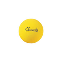 Champion Sports Foam Ball, 8 1/2"(Dia), Yellow-Size: 8 1/2"(Dia)