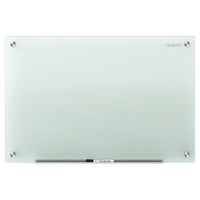 Quartet Infinity Glass Dry-Erase Board - Frosted - 96" x 48"-Tempered glass dry-erase marker board will not stain, ghost, scratch or dent