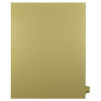 Mark Maker Legal Exhibit Index Tab Buff Single Tabs, 1/25th Cut, Letter Size, No Holes, Number 174, 25 Pack-Buff Single Tabs, 1/25th Cut