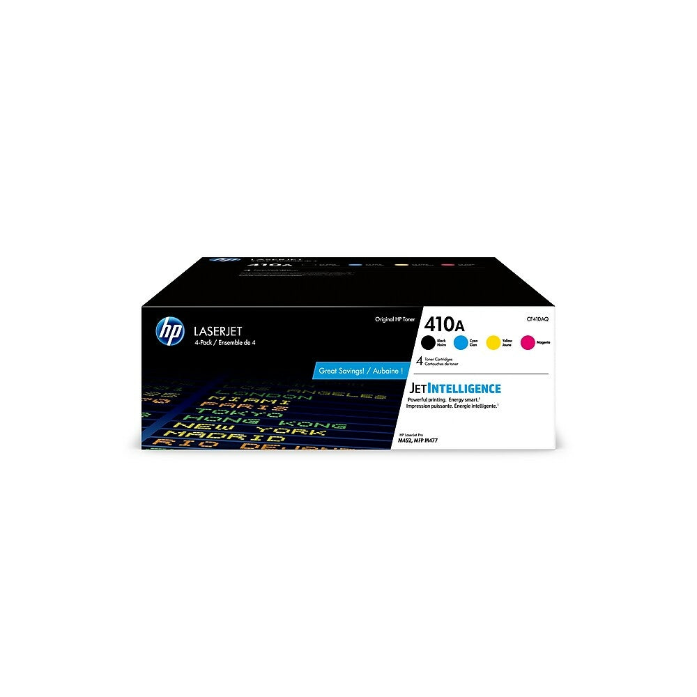 HP 410A (CF410AQ) Black, Cyan, Magenta, Yellow Original LaserJet